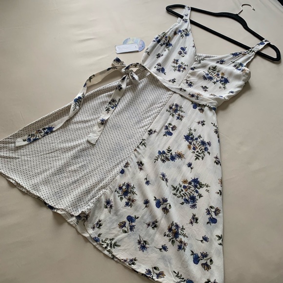 Multi Patterned Summer Dress - Picture 4 of 4